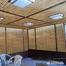 8mm hollow polycarbonate sheet polybamboo for Hotel decoration